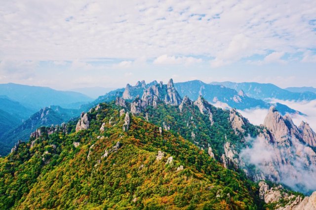 Seoraksan National Park, South Korea.  📷  @jaclynyost