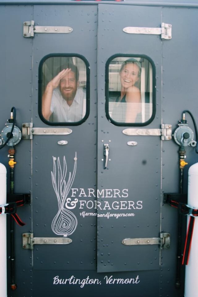 Founders, Lauren &amp; Sol. Source: @farmandforagevt