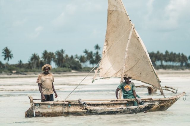 Local fishermen in Tanzania. Source:     Taryn Elliot